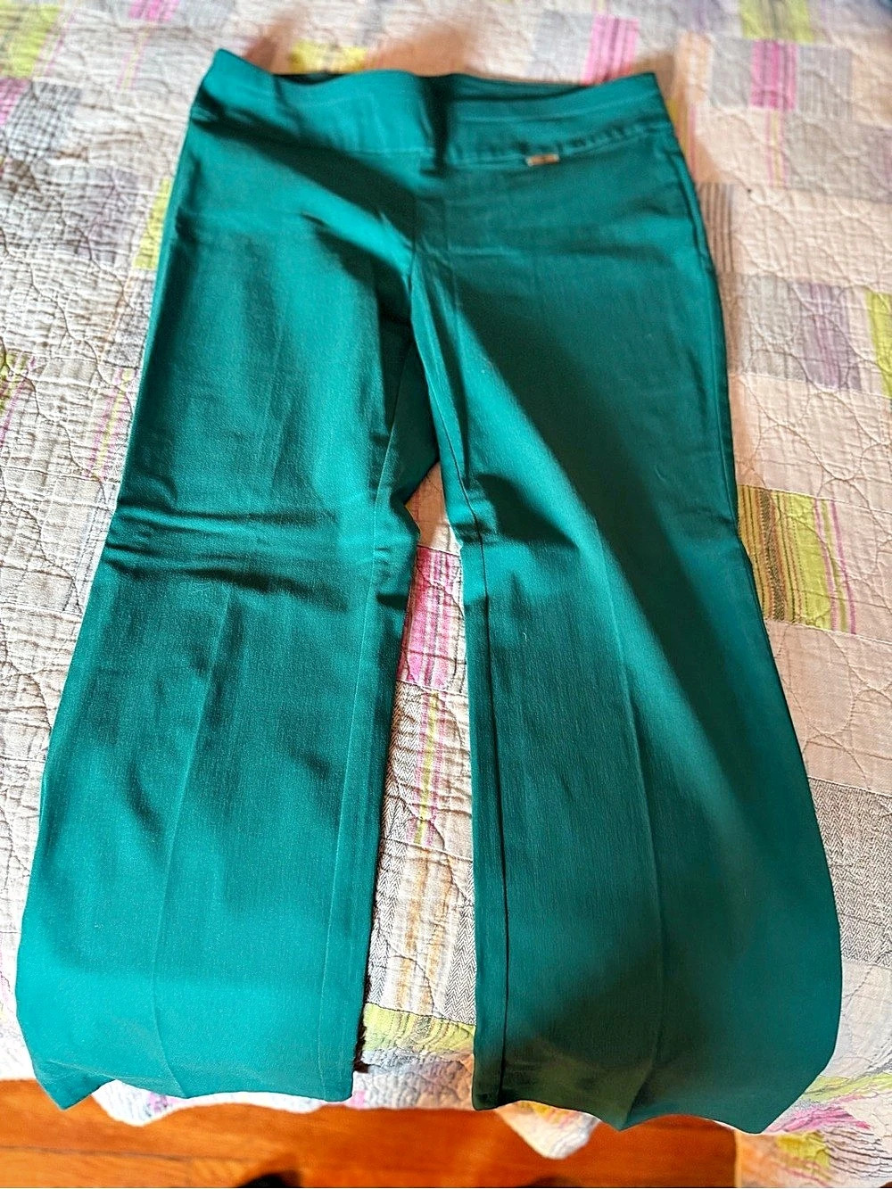 INC Wide Leg Pants in Green Size 8